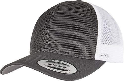 Flexfit YP Classics 360 OMNIMESH Cap 2-Tone,Charcoal/White one Size