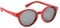 BÉABA, Lunettes de soleil pour Enfants 2-4 ans, Protection 100% UV - CAT 3, Protection Latérale, Confort Optimal, Branches ajustables 360°, Coquelicot