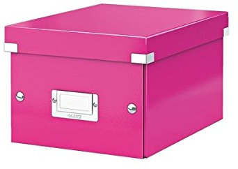 Leitz 6043 Wow Click & Store Kleine Box Metallic - Pink