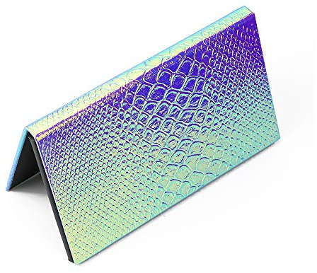 SZDYM Leere magnetische Meerjungfrau-Palette, Fischschuppen-leere magnetische Palette für Highlighter, Lidschatten, Lippenstift, Rouge, Puder, rechteckig, große Größe (Fischschuppen)