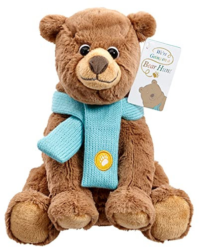 Rainbow Designs Offiziell Wir gehen auf Bärenjagd Plüschtier - superweicher brauner Bär für Kleinkinder und Babys - weicher Teddybär