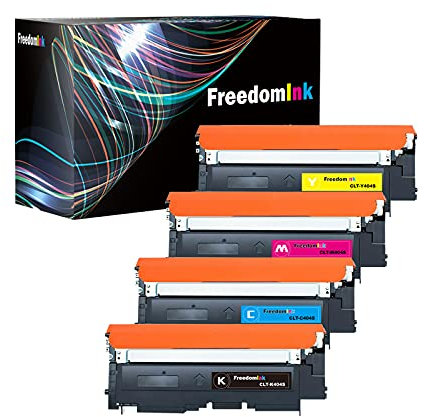 FreedomInk Ersatz Kompatibel P404C P404S für Samsung CLT-P404C CLT-K404S CLT-C404S CLT-M404S CLT-Y404S Toner für Samsung Xpress SL-C480W C480FW C480FN C480 C480FN C430 C430W (4-Pack)