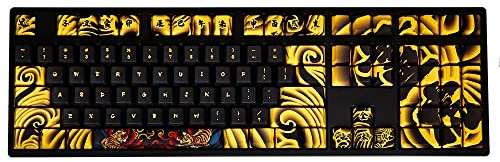 Traitors Tiger Sketch Limited Keycap Set, PBT (UK)