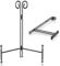 HOPEME Plate Display Stand, Black Metal Easel for Table, Sturdy Holder for Dish, Decorative Plate, Photo, Picture, Artwork, Card and Wedding Easel, 10-Inch 2Pack