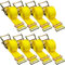 VEVOR Kit Cinghie a Cricchetto Ancoraggio 8 Pz, Resistenza alla Rottura 1995,8kg, Cinghie di Tensione 0,05x4,6 m con Cricchetto per Motociclette, Biciclette, Traslochi Scatole in Rimorchio Portapacchi