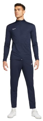NIKE DV9753-451 M NK DF ACD23 TRK Suit K BR Tracksuit Herren Obsidian/Obsidian/Weiss Größe L