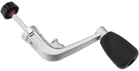 eMagTech Angelrollengriff Faltbar Power Handle Metall Rocker Arm Griff Universell für 1000-4000 Angelrollen 110mm Beidhändig Mehrfarbig