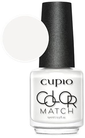 Cupio Color Match Nagellack – Icy White 15 ml