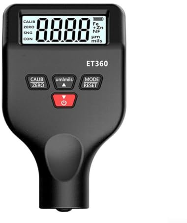 Elektromagnetisches Dickenmessgerät Nullkalibrierung für Fe/Fe+Zn/NFe