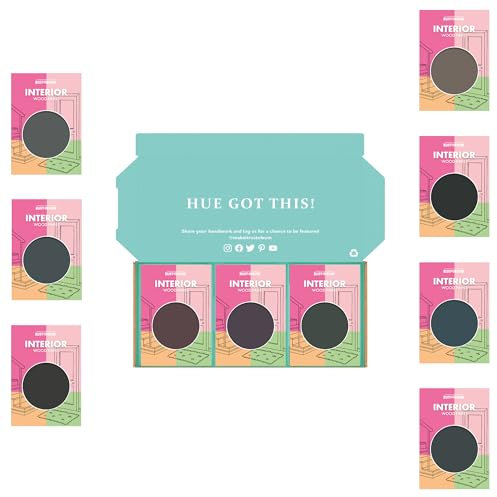 Rust-Oleum Interior Wood Paint in Satin finish - Moody Darks Tester Box