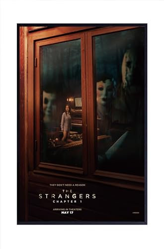 TESIOON Theissen Horror The Strangers Chapter 1 Mvoie Poster, Poster für Schlafzimmer, Wanddekoration, mattes Poster, rahmenloses Geschenk, 38 x 58 cm