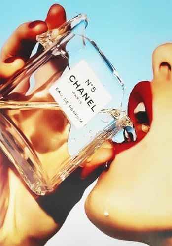 KUSTOM ART Poster Decorativo per Parete Serie Pubblicità Profumo Stampa Artistica su Carta Patinata 42x30 cm. Senza Cornice