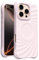 ORNARTO Vortuxe Case for iPhone 16 Pro Max 6.9- Compatible with Magsafe,Military Grade Drop Shockproof Liquid Silicone 16 Pro Max Cover Cases,Durability & Textured-Rose Quartz