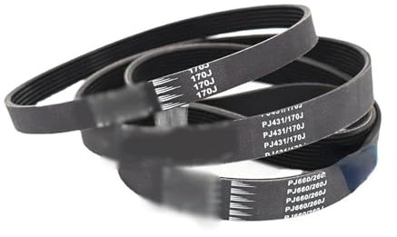Antriebsriemen Keilriemen Übertragungsriemen PJ296 PJ300 PJ302 PJ305 PJ307 Mehrkeilriemen-Antriebsriemen PJ Gummi-Förderband Antriebsriemen(PJ307(307mm),14ribs)