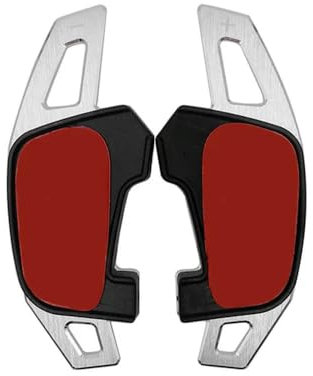 JQHXFDC - Estensione delle Palette del Cambio al Volante dell'auto Adesivo per Auto con Cambio del timone - Adatto per Golf 7 7.5 GTI MK7 GTE GTD RLINE Adatto per Polo Scirocco Adatto per Jetta Gli