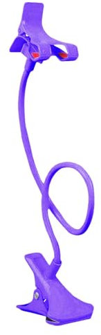 Supporto Per Cellulare Da Letto, Supporto Porta Cellulare Da Collo, Staffas Di Serraggio Regolabile A 360°, Pinza Multifunzione A Braccio Lungo, Universale A Braccio Lungo Per Phone