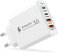 Caricatore USB C, 40W 4 Porto Presa USB C Caricatore UsB Multiplo con PD&QC3.0, Spina Alimentatore Tipo C Caricabatterie Rapido per iPhone 16e 16 15 14 13 12 11 XR,Samsung S25,Spinotto Muro Adattatore