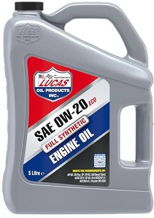 Lucas Oil Synthetic 0W-20 ECO Engine Oil - 5 Litre