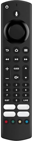 Replacement RM-C3255 Remote Control Compatible with JVC Fire TV Edition Smart 4K TVs, Replacement Wireless Remote for T 50CF890 55CF890 65CF890 40CF890 43CF890 43CF890A Remote Only