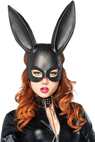 LEG AVENUE 2628 - Masquerade Rabbit Mask, Einheitsgröße (Schwarz)