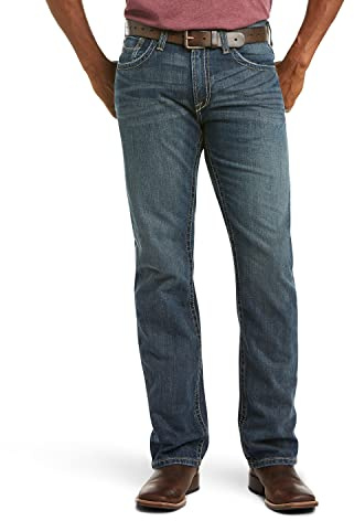 Ariat Herren Rebar M5 Straight Durastretch Edge Straight Leg Jeans, Deadrun, 32W / 34L