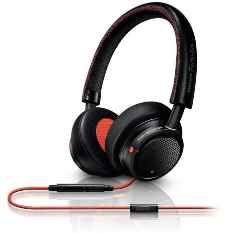 PHILIPS M1BOi/28 Fidelio On-ear Headband Headset Black/Orange