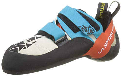 LA SPORTIVA M Otaki Blau - Präziser Herren Hochleistungs-Kletterschuh, Größe EU 39 - Farbe Blue - Flame
