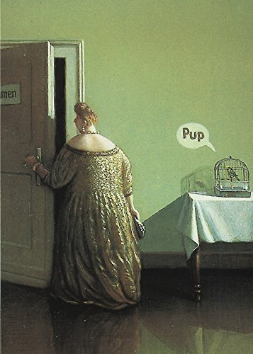 Inkognito Postkarte A6 • 5232 ''Pup Künstler: Michael Sowa • Satire