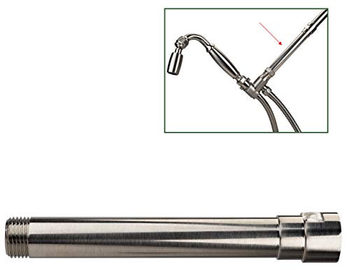 High Sierra Showerheads Duscharm Verlängerung, Duschkopf-Extender, Handbrause Einheit (Nickel)