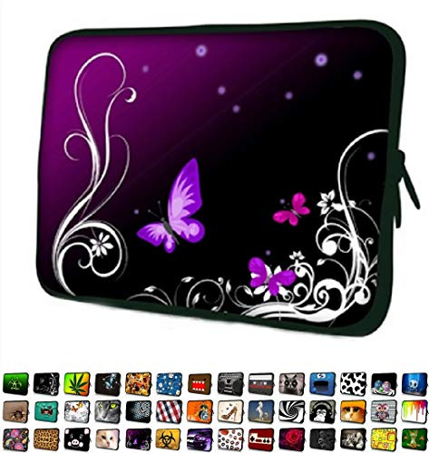 10 inch Laptop Case Bag Pouch Protective Skin Cover Bag Water-resistant Neoprene Notebook Computer Pocket Tablet Briefcase Multi-Color by Funky Planet Bags Cases