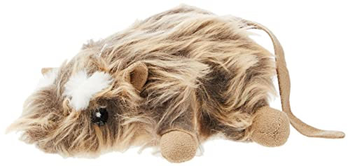 Dog & Co Country Rat Dog Toy, Small, Grey