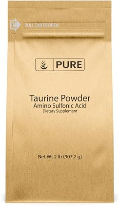 Pure Original Ingredients Taurine Powder (2 lb) Dietary Supplement, Always Pure, No Additives