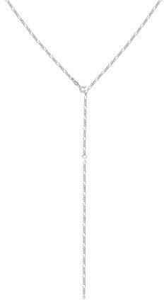 Elli Halskette Damen Figaro Y-Kette Trend Verstellbar in 925 Sterling Silber
