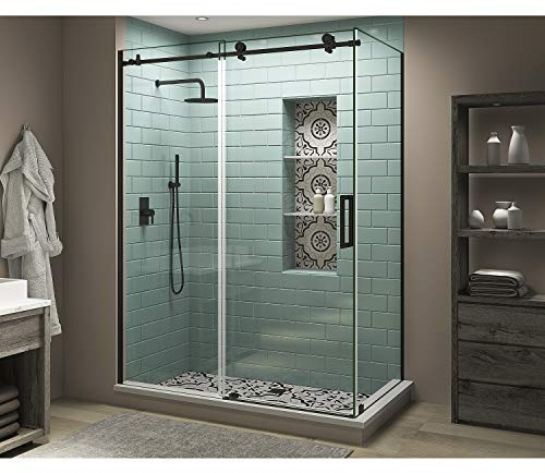 Aston SEN984EZ.UC-MB-523880-R Coraline XL Shower Enclosure, Matte Black