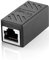 FONGKE Acoplador RJ45, Conector RJ45, Cat7, Cat6, Cat5e, Extensor Adaptador de Cable de Red Hembra a Hembra (Bolsa de 1)