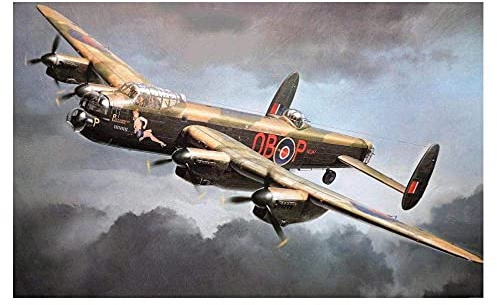 Sdbey 5D Diamond Art Painting Kits Full Drill Antique Airplane Bomber Fighter Diamond Art for Adults Craft Kits for Kids Canvas Wall Art Decoration