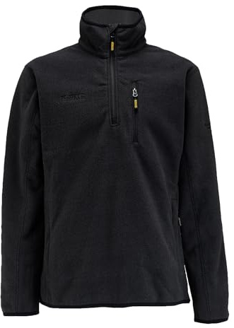 DEWALT Men's Quarter Zip, Multi Pocket, Polyester Fleece