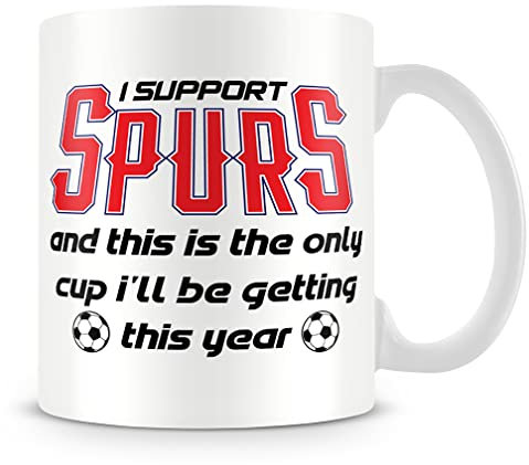 Getagift I Support Spurs Sport Lover Unique Ceramic Coffee/Tea 11 oz Cup/Mug.