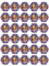 Ronnies-Bakery-Company Queen's Platinum Jubilee 2022 British UK Edible Posters Cupcake Toppers Edible Wafer Paper Fairy Cake Toppers Birthday Cakes