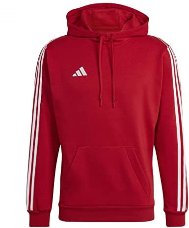 adidas Uomo Felpa con Cappuccio Tiro23L SW Hood, Team Power Red 2, HS3600, L