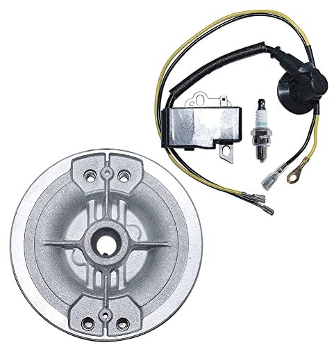 Gubeter Kit Scintilla Bobina accensione volano, Motosega per Stihl Ms 251, Ms 251C, 1143 400 1203