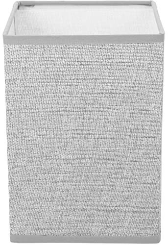 TEHAUX Stoff Leinen Lampenschirm für Tischlampe, E27 Handgefertigte Einfache Tischlampenabdeckung Abnehmbar Für Wohnzimmer Schlafzimmer Und Arbeitszimmer 14 * 14 * 20 cm