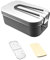 YIWENG Tragbare Lunchbox aus Aluminiumlegierung im Freien,Camping,Picknick,Reise,Lebensmittelbehälter,hitzebeständiger Griff,Lunchbox,Mini-Messdose,Mini Mess Tin