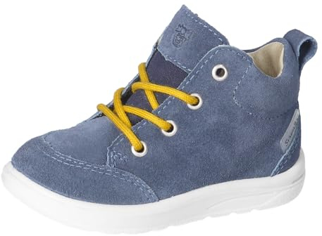RICOSTA Jungen Stiefel Milo, Kinder Lauflernschuhe, Weite: Mittel, lose Einlage, Sympatex, Booties, wasserdicht, schnürstiefel, Reef (140), 28 EU