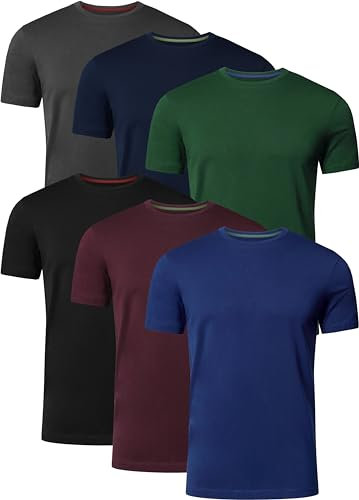 FULL TIME SPORTS T Shirt Herren 6er Pack Tshirt FTS-634-PACK-T2-L