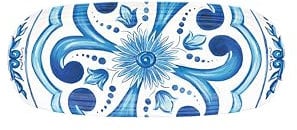 Guzzini - Vassoio rettangolare piccolo in melammina, colori vari, BLUES