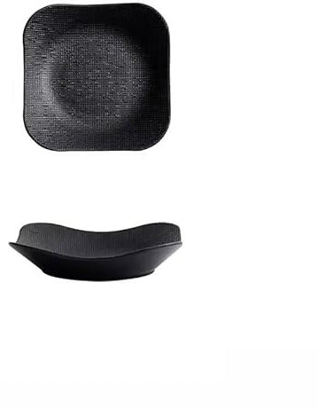 Piatti Piani Moderni Piatto fondo quadrato Piatto piano Piatto quadrato bianco Piatto for la casa Piatto quadrato approfondito di bell'aspetto Piatto fondo commerciale Piatti Piani Impilabili ( Color