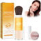 Mineral Sunscreen Brush, SPF 50 Mineral Sunscreen Setting Powder - Oil Control, Matte Finish, Lasting, Lightweight, Breathable