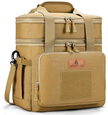 Large Lunch Bag for Men Double Layer Insulated Tactical Cooler Bag for Work | Double Layer, Insulated, Tactical Cooler Bag, for Work