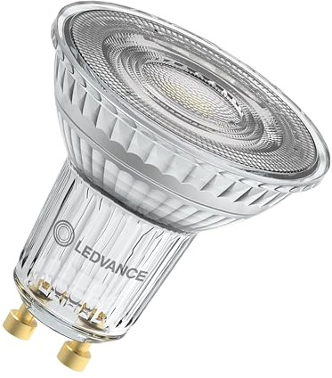 LEDVANCE LED PAR16 GU10 Reflektor 7W 575lm 36D - 940 Kaltweiß | Höchste Farbwiedergabe - Dimmbar - Ersatz Für 80W
